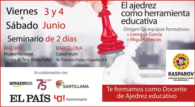 Seminarios Fundación Kaspárov – Junio 2016 – Madrid y Barcelona
