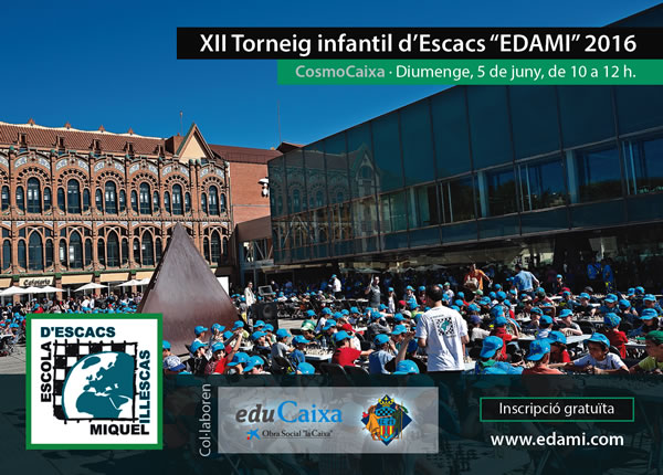 tarjeta postal CosmoCaixa 2016